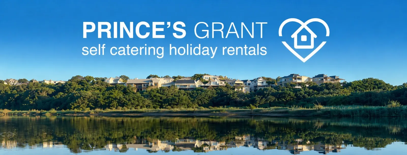 Prince's Grant Self Catering Holiday Rentals lagoon and homes