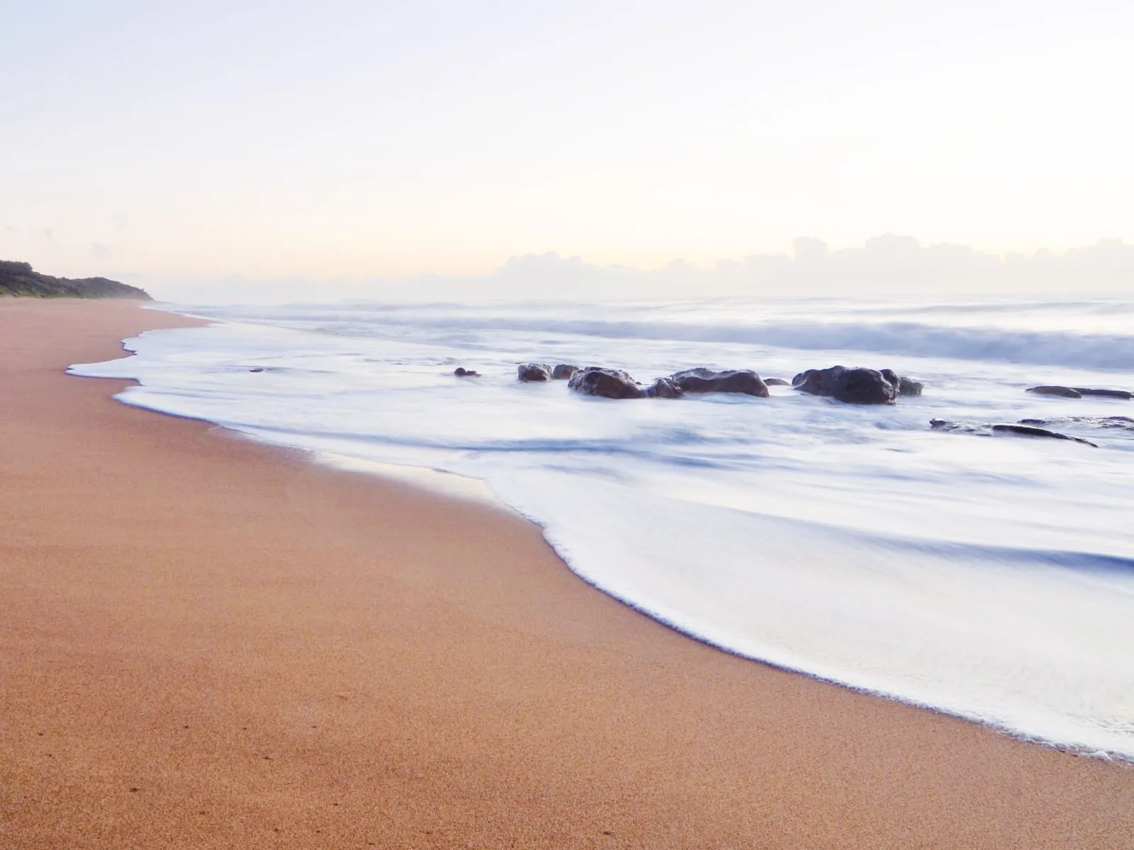Pristine beach at Prince's Grant